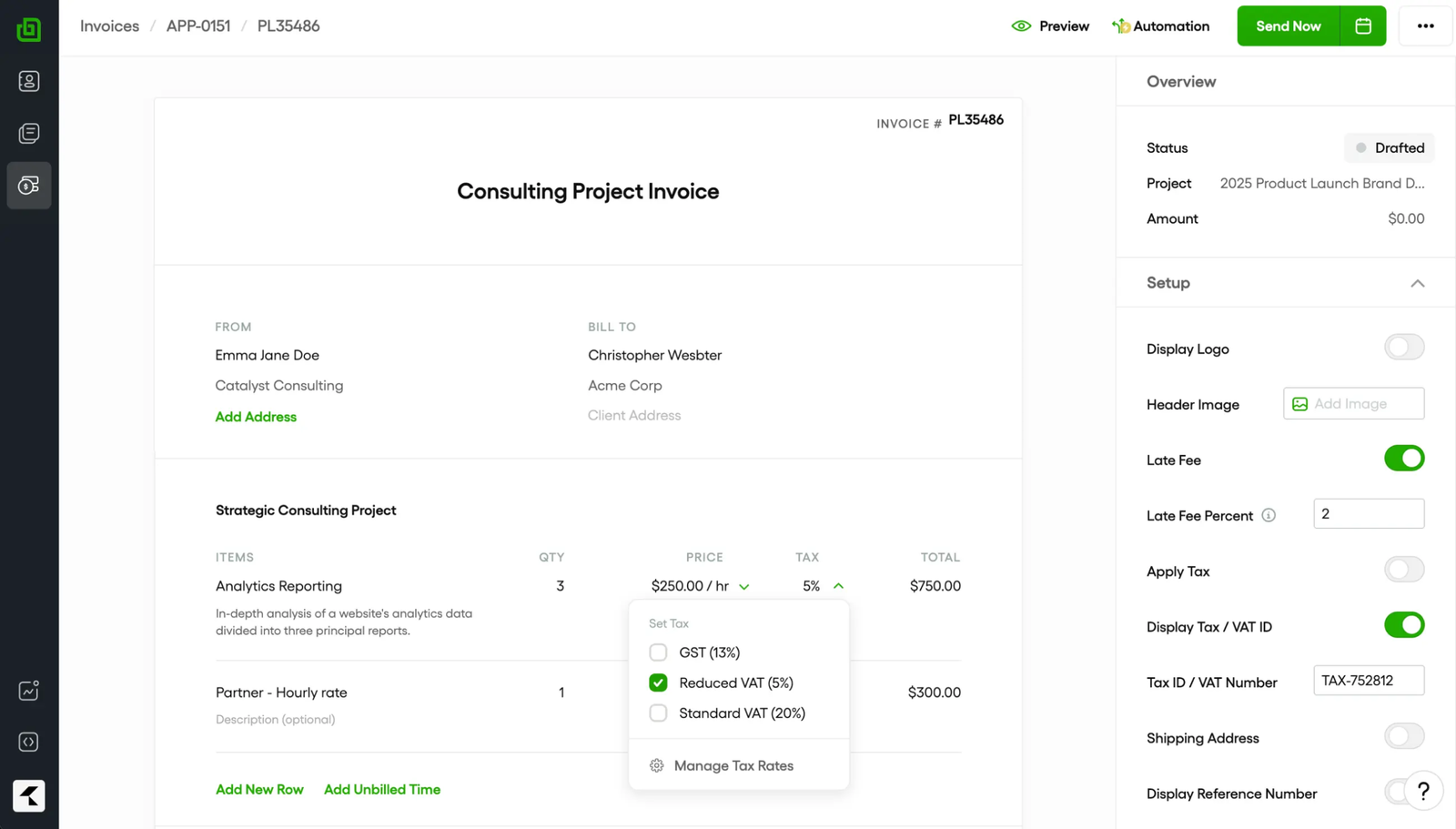 Bonsai contracts and invoicing workflow for freelancers